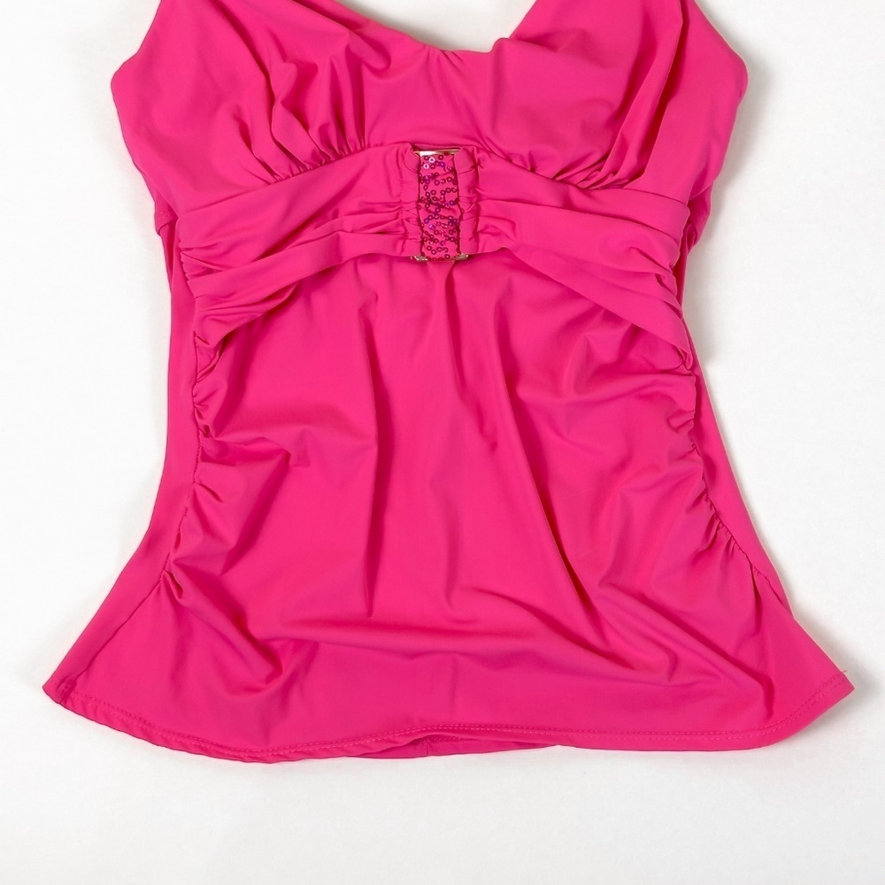 SPANX Halter Tankini Pink - Picture 3 of 10